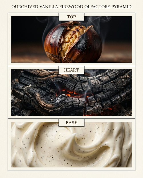 Vanilla Firewood Layering Set