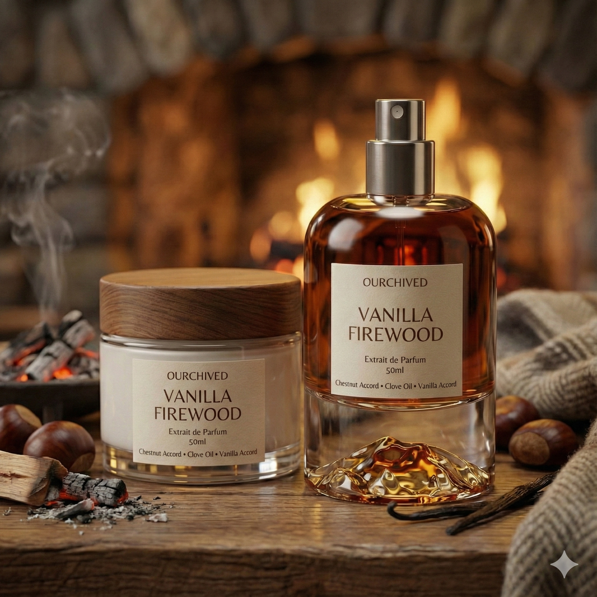 Vanilla Firewood Set