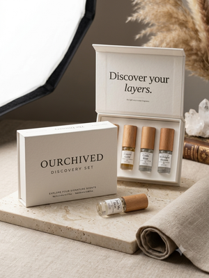 Four 5 ml scents
